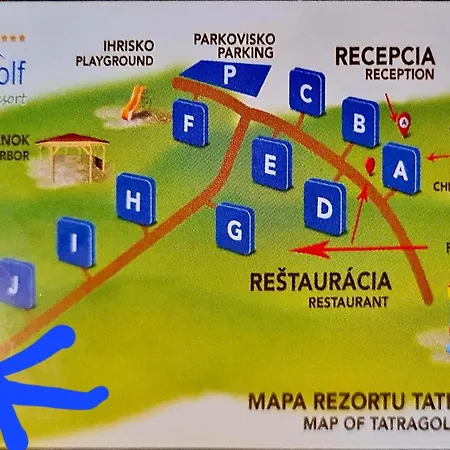 Beáta - Tatragolf, 2 Izb Apartamento Vel'ka Lomnica